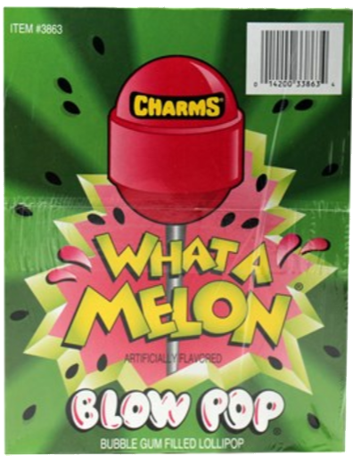 [Swee-All-SE-7587] Sweets & Candy Blow Pops What-A-Melon  NPM 18g 576