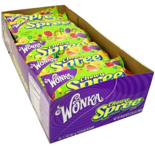 [Swee-All-SE-7626] Sweets & Candy Chewy Spree Pouch NPM 48g 288