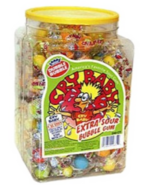 [Swee-All-SE-7640] Sweets & Candy Cry Baby Sour Gum NPM 1077g 8