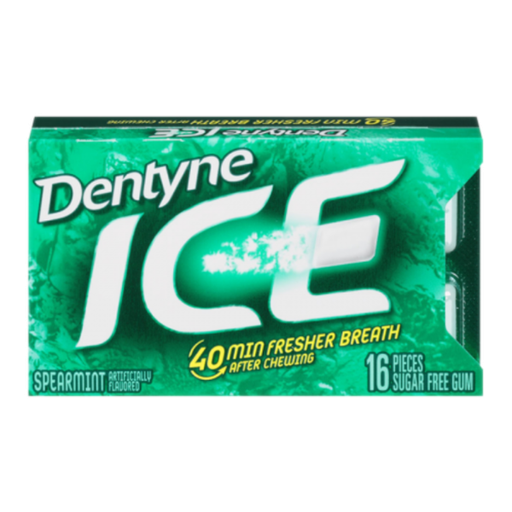 [Swee-All-SE-7644] Sweets & Candy Dentyne Ice Spearmint NPM 24g 9