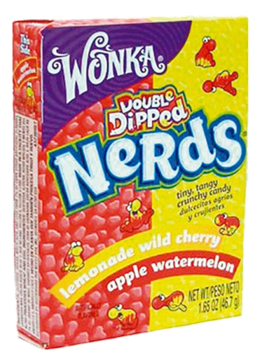 [Swee-All-SE-7651] Sweets & Candy Double Dipped Lemonade Wild Cherry & Apple Nerds NPM 46g 360