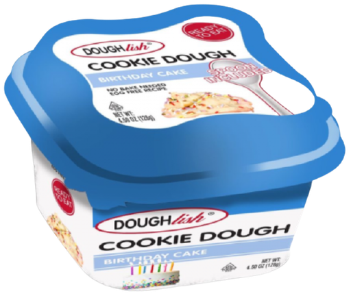 [Swee-All-SE-7652] Sweets & Candy Doughlish Birthday Cake Cookie Dough  NPM 128g 32