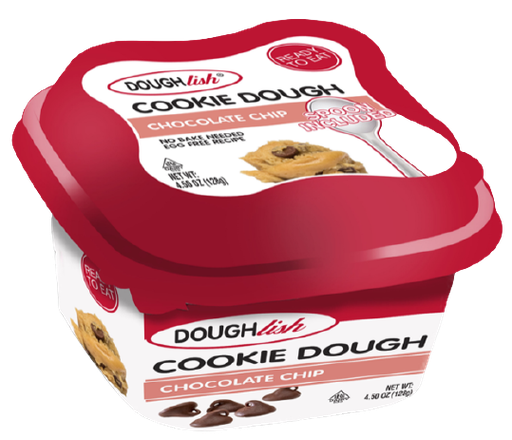 [Swee-All-SE-7655] Sweets & Candy Doughlish Chocolate Chip Cookie Dough  NPM 128g 8