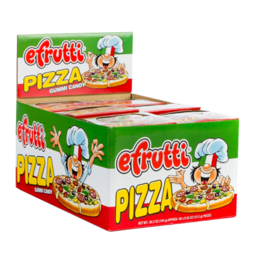 [Swee-All-SE-7665] Sweets & Candy Efrutti Gummi Pizza NPM 15g 48