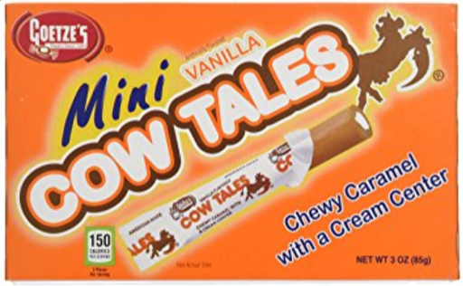 [Swee-All-SE-7693] Sweets & Candy Goetze's Caramel Mini Cow Tales Theatre NPM 85g 12