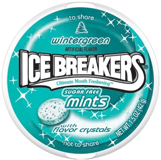 [Swee-All-SE-7757] Sweets & Candy Ice Breaker Wintergreen Mints NPM 43g 192
