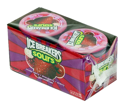 [Swee-All-SE-7762] Sweets & Candy Ice Breakers Sours Berry NPM 42g 192