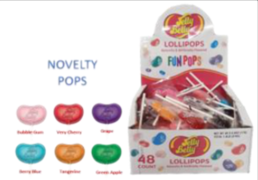 [Swee-All-SE-7769] Sweets & Candy Jelly Belly Lollipops NPM 17g 288