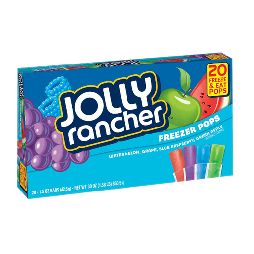 [Swee-All-SE-7784] Sweets & Candy Jolly Rancher Freezer Bar NPM 1.5oz 20s 12