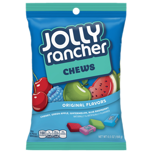 [Swee-All-SE-7787] Sweets & Candy Jolly Rancher Fruit Chews NPM 184g 12