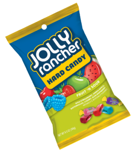 [Swee-All-SE-7799] Sweets & Candy Jolly Rancher Hard Fruit 'n' Sour NPM 184g 12
