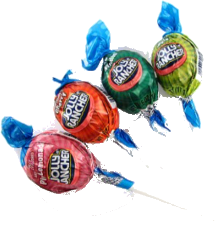 [Swee-All-SE-7800] Sweets & Candy Jolly Rancher Lolli Pops NPM 17g 600
