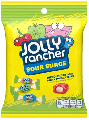 [Swee-All-SE-7814] Sweets & Candy Jolly Rancher Sour Surge NPM 184g 12