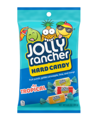 [Swee-All-SE-7823] Sweets & Candy Jolly Rancher Tropical Peg Bag NPM 184g 12