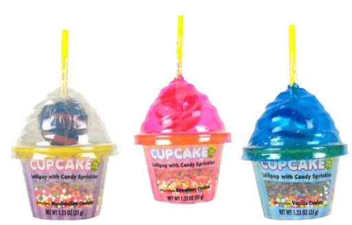 [Swee-All-SE-7838] Sweets & Candy KoKo's Cupcake Dip-N-Lik Sprinkles NPM 34g 96