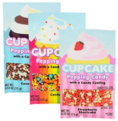 [Swee-All-SE-7839] Sweets & Candy KoKo's Cupcake Popping Candy NPM 15g 160