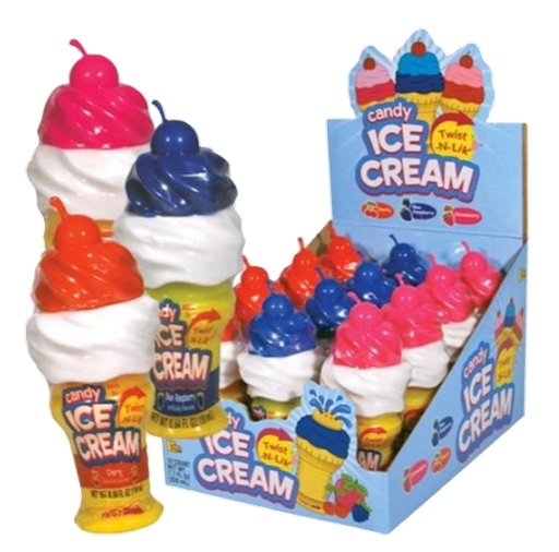[Swee-All-SE-7848] Sweets & Candy Koko's Ice Cream Candy Twist-N-Lik  NPM 18g 96