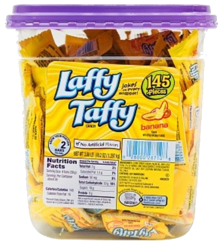 [Swee-All-SE-7867] Sweets & Candy Laffy Taffy Banana Mini's NPM 145s 8