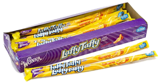 [Swee-All-SE-7874] Sweets & Candy Laffy Taffy Rope Banana NPM 22g 288