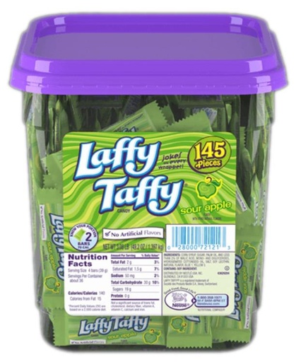 [Swee-All-SE-7883] Sweets & Candy Laffy Taffy Sour Apple Mini's NPM 145s 8