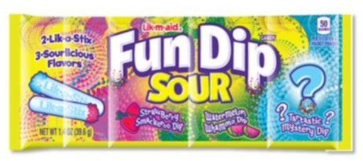 [Swee-All-SE-7908] Sweets & Candy Lik-M-Aid Sour Fun Dip NPM 39g 288