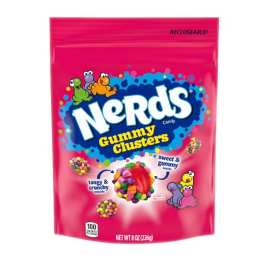 [Swee-All-SE-7965] Sweets & Candy Nerds Clusters NPM 226g 6