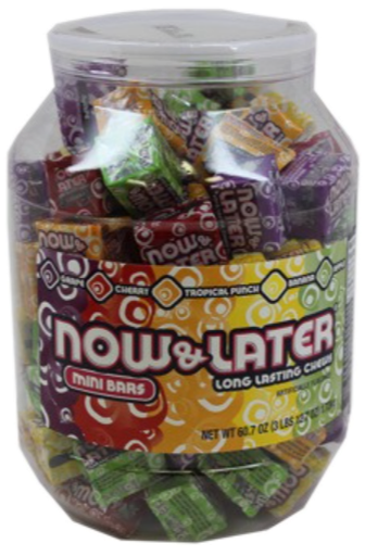 [Swee-All-SE-7987] Sweets & Candy Now & Later Assorted Mini Bar 100 count NPM 1701g 6