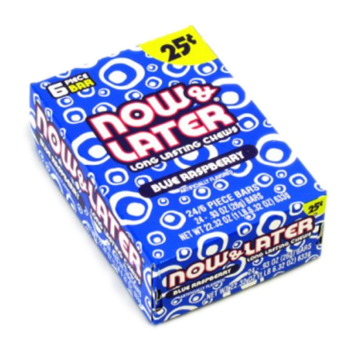 [Swee-All-SE-7993] Sweets & Candy Now & Later Blue Raspberry NPM 26g 288