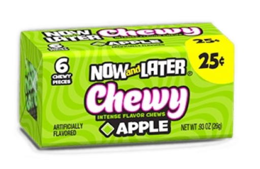 [Swee-All-SE-7996] Sweets & Candy Now & Later Chewy Apple NPM 26g 288