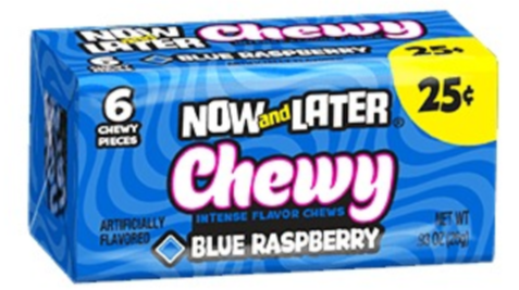 [Swee-All-SE-8001] Sweets & Candy Now & Later Chewy Blue Raspberry NPM 26g 288