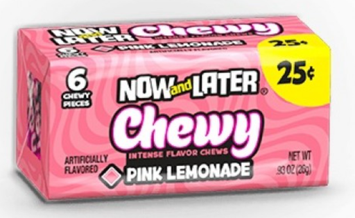 [Swee-All-SE-8013] Sweets & Candy Now & Later Chewy Pink Lemonade NPM 26g 288