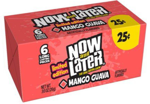 [Swee-All-SE-8023] Sweets & Candy Now & Later Mango Guava  NPM 26g 288