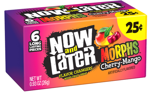 [Swee-All-SE-8025] Sweets & Candy Now & Later Morphs Cherry Mango NPM 26g 288