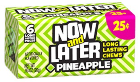 [Swee-All-SE-8033] Sweets & Candy Now & Later Pineapple NPM 26g 288