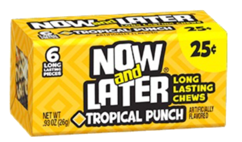 [Swee-All-SE-8045] Sweets & Candy Now & Later Tropical Punch NPM 26g 24