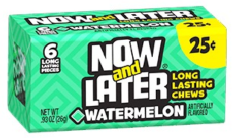 [Swee-All-SE-8047] Sweets & Candy Now & Later Watermelon NPM 26g 288