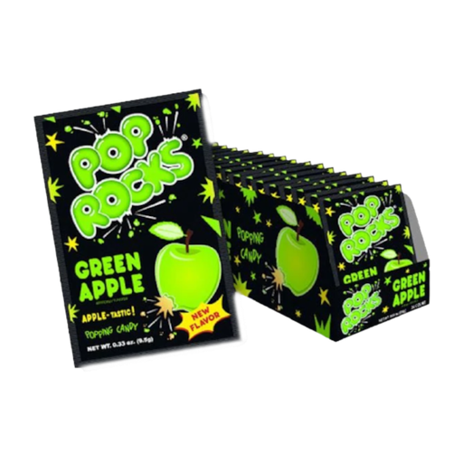 [Swee-All-SE-8071] Sweets & Candy Pop Rocks Green Apple NPM 9g 24