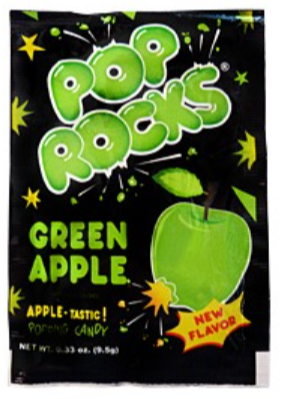 [Swee-All-SE-8072] Sweets & Candy Pop Rocks Green Apple NPM 9g 480