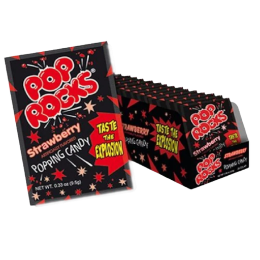 [Swee-All-SE-8073] Sweets & Candy Pop Rocks Strawberry NPM 9g 24