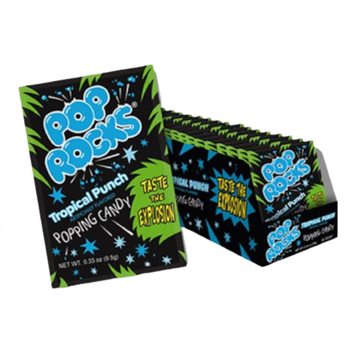 [Swee-All-SE-8075] Sweets & Candy Pop Rocks Tropical Fruit Punch  NPM 9g 24