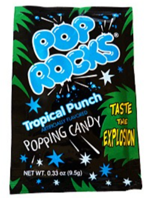 [Swee-All-SE-8076] Sweets & Candy Pop Rocks Tropical Fruit Punch  NPM 9g 480