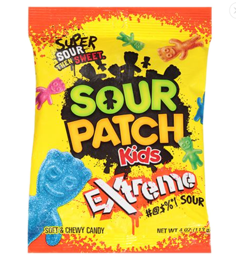 [Swee-All-SE-8103] Sweets & Candy Sour Patch Extreme NPM 113g 12