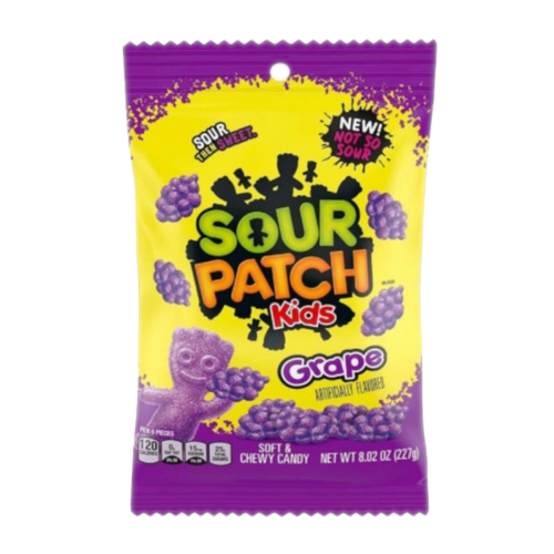 [Swee-All-SE-8114] Sweets & Candy Sour Patch Kids Grape NPM 227g 12