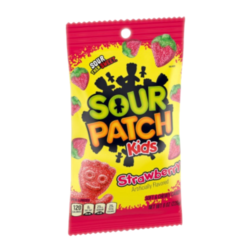 [Swee-All-SE-8132] Sweets & Candy Sour Patch Kids Strawberry NPM 226g 12