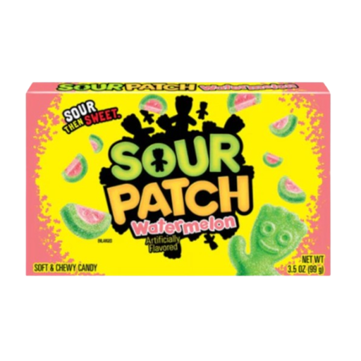 [Swee-All-SE-8138] Sweets & Candy Sour Patch Kids Watermelon Theatre NPM 3.5oz/99gm 12