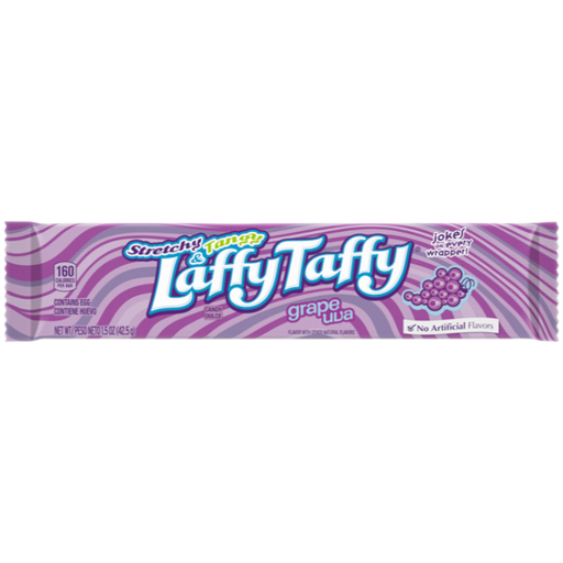 [Swee-All-SE-8176] Sweets & Candy Stretchy & Tangy Laffy Taffy Grape  NPM 42g 24
