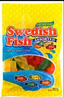 [Swee-All-SE-8183] Sweets & Candy Swedish Fish Assorted NPM 226g 12
