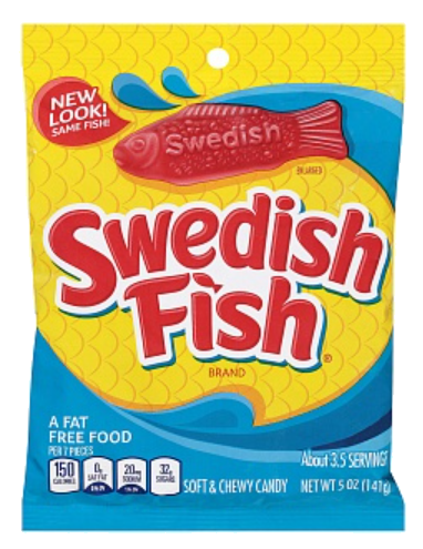 [Swee-All-SE-8195] Sweets & Candy Swedish Fish Red NPM 141g 12