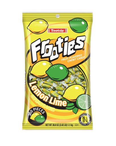 [Swee-All-SE-8247] Sweets & Candy Tootsie Frooties Bag 360pc Lemon Lime NPM 1100g 1