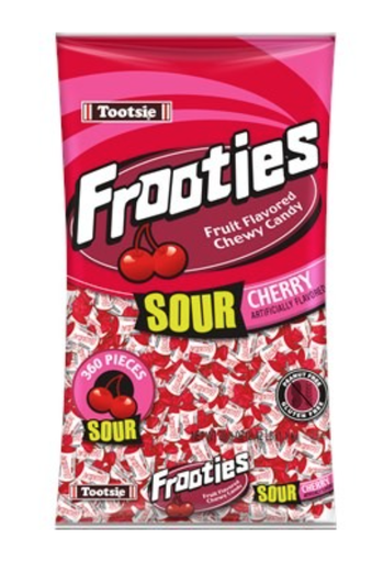 [Swee-All-SE-8253] Sweets & Candy Tootsie Frooties Bag 360pc Sour Cherry NPM 1100g 1
